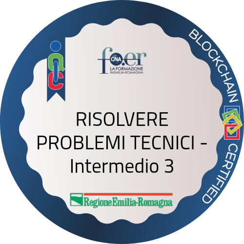 RISOLVERE PROBLEMI TECNICI - Intermedio 3
